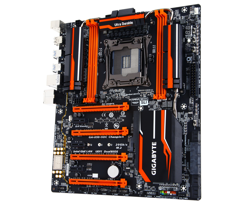 Gigabyte Ga X Soc Champion Motherboard Specifications On Motherboarddb